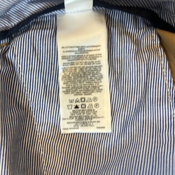 Brooks, Brothers, Cotton, classic chinos. Clark fit. - Picture 6 of 6